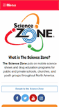 Mobile Screenshot of gosciencezone.com